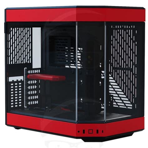 HYTE Y60 Premium Mid-Tower ATX Case (Red/Black/White) GAMING CASE