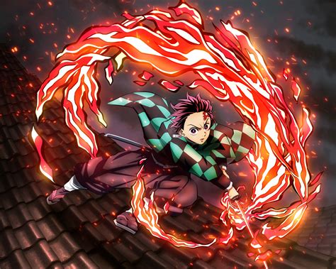 Download Hinokami Kagura Tanjiro Kamado Anime Demon Slayer: Kimetsu No ...