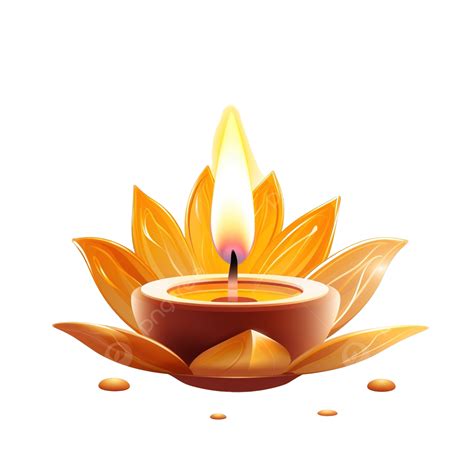 Happy Diwali Festival Of Light Invitation Greeting Card With Creative Diwali Diya Oil Lamp ...