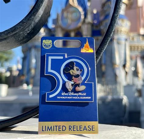 The First Walt Disney World 50th Anniversary Pin - Disney Pins Blog