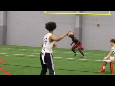 Detroit King 2023 QB Dante Moore highlights from the Legacy 7on7 ...