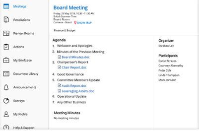 Azeus Convene Board Portal Overview | Features & Comparisons