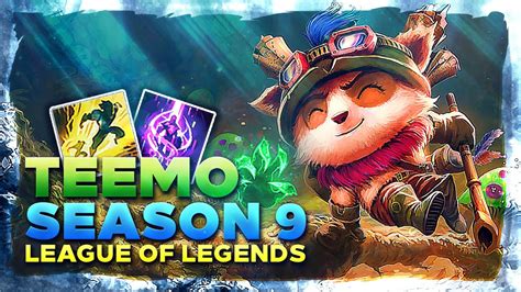 Teemo Season 9 Grasp Of The Undying Top Lane - League of Legends - YouTube