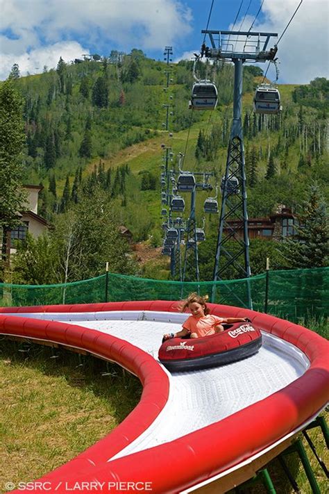 Summer tubing under the Steamboat Resort gondola in Steamboat Springs, C… | Steamboat springs ...