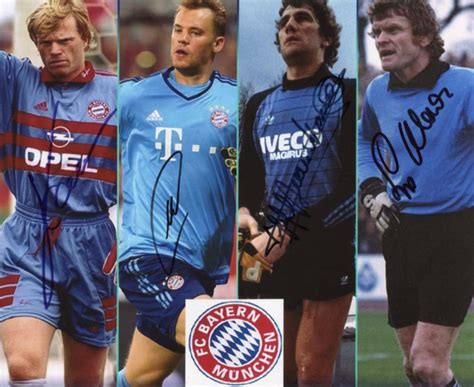 Buy FC BAYERN MUNICH LEGENDARY GOALKEEPERS Oliver Kahn, Manuel Neuer ...