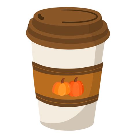 Pumpkin Spice Latte Illustration 15738126 PNG