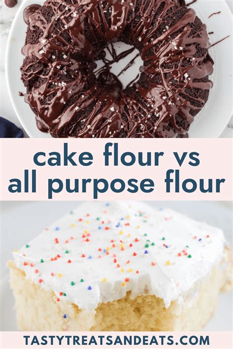 Cake Flour vs All Purpose Flour - Tasty Treats and Eats