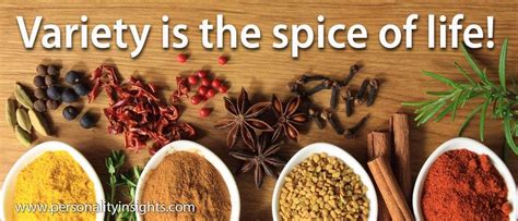 Tip: Variety is the spice of life!