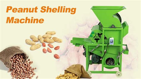 Peanut Sheller | How Does the Peanut Shelling Machine Work? - YouTube