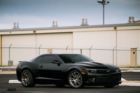 Super Clean All-black Chevy Camaro SS fitted With ADV1 Custom Wheels ...