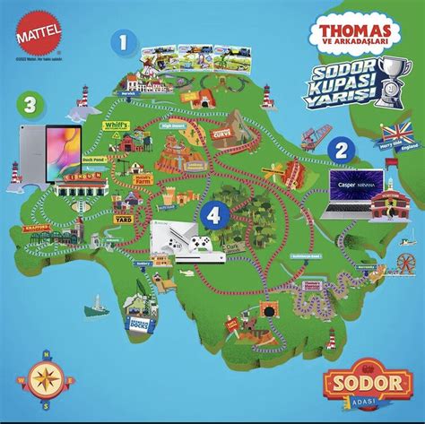 Sodor Map In Turkey | Fandom