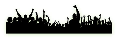 Crowd Silhouette Png