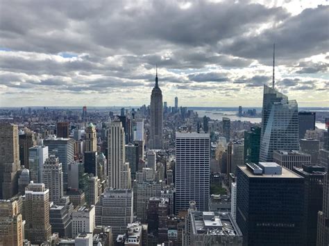 Best Views of New York City from the Rockefeller Center at Top of the ...