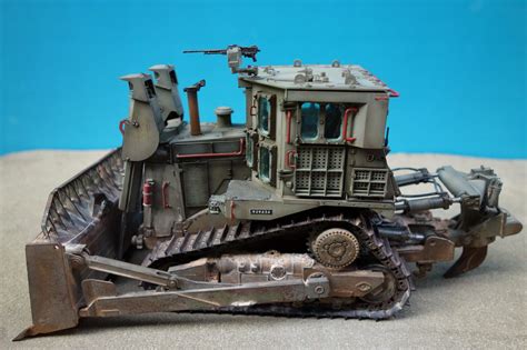 D9R Armored Bulldozer - FineScale Modeler - Essential magazine for scale model builders, model ...