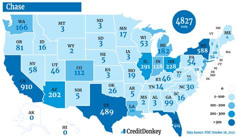 Chase Bank Locations In Usa Map - Daffie Constancy