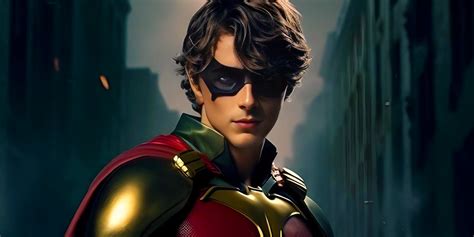 Timothée Chalamet's Robin Gets A Stunning Suit Redesign In Batman ...