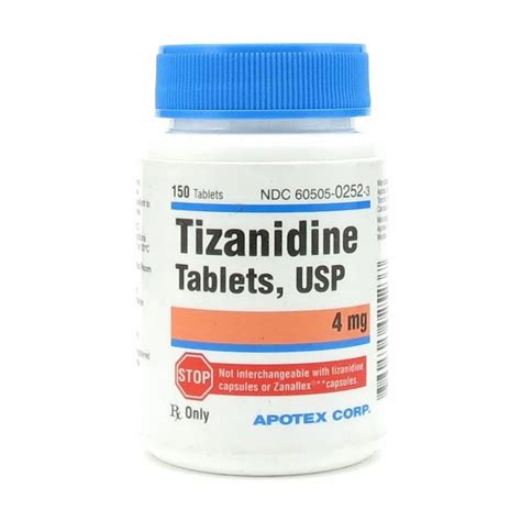 tizanidine zanaflex 4 mg tablet at Rs 800/stripe | Tizanidine Tablet in ...