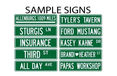 8 Street Sign Font Images - New Orleans Street Sign Template, Road Sign Font and New Orleans ...