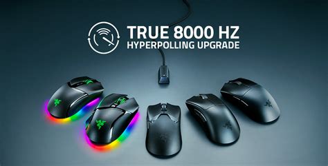 Razer upgrades its gaming mice with 8000Hz polling rate | KitGuru