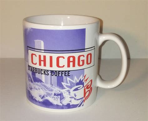 Chicago Starbucks Mug / 20 oz 1999 / Coffee Tea Home Office | Etsy