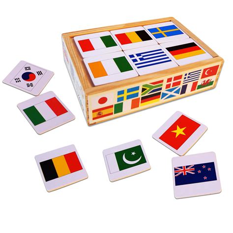 World Flag Memory Game 48 Piece - Fun Factory