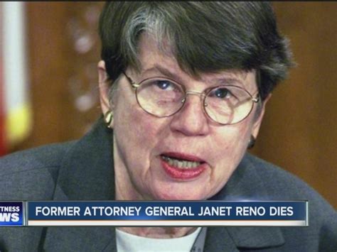 Janet Reno, former US attorney general, has died - WKBW.com Buffalo, NY