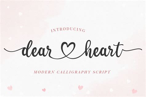 Dear Heart Font Free - All Free Fonts