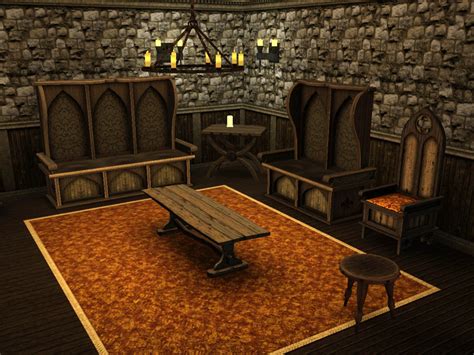 The Sims Resource - Medieval Furniture