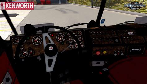 Kenworth K100-E + Interior v0.95 Mod ATS - American Truck Simulator mod | ATS mod