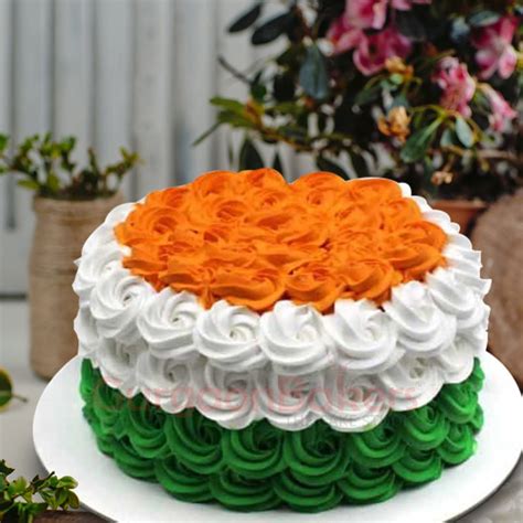 Order Indian Flag Cake Online | Gurgaon Bakers