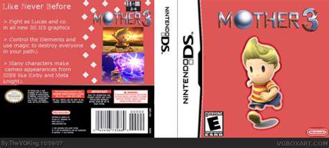 Mother 3 Nintendo DS Box Art Cover by TheVGKing