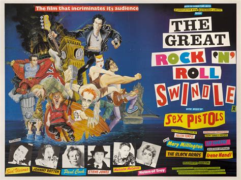 The Great Rock 'n' Roll Swindle (1980), poster, British | Original Film Posters | 2022 | Sotheby's