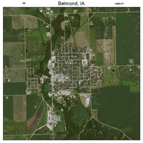 Aerial Photography Map of Belmond, IA Iowa