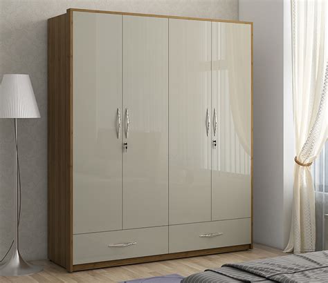 4 Door Wardrobe Designs For Bedroom