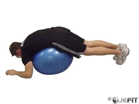 Fitness Ball Exercises For Back Pain - Exercise Poster