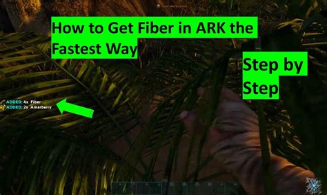 How To Get Fiber In ARK The Fastest Way