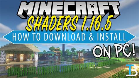 How To Download & Install Shaders on Minecraft PC (1.16.5) - YouTube