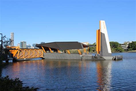 After the deluge: Brisbane's new flood resilient ferry terminal ...