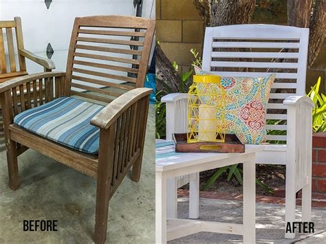 How To Spray Paint Outdoor Wooden Chairs - Outdoor Lighting Ideas