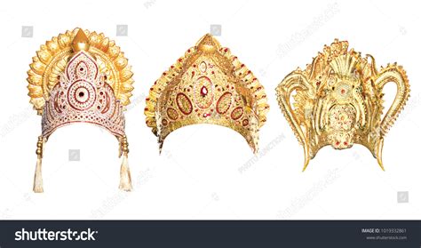 Hindu Gods Crown Hindu Mythological Gods Stock Photo 1019332861 ...