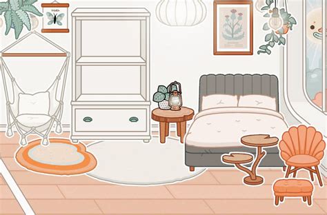 Toca boca /bedroom 🤍 | Free house design, Cute room ideas, Room ideas aesthetic