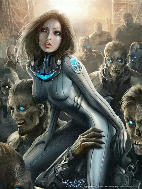 Pin by Piotr on Zombies, Ghouls | Zombie art, Sci fi art, Saga art