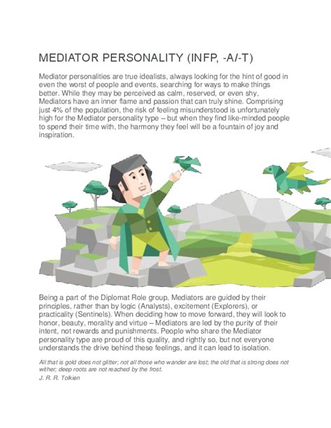 (PDF) MEDIATOR PERSONALITY (INFP, -A/-T | vishnu gautam - Academia.edu