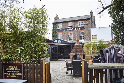 Visit The Anglers Pub and Restaurant in Teddington for a warm welcome, great Fuller's beer and ...