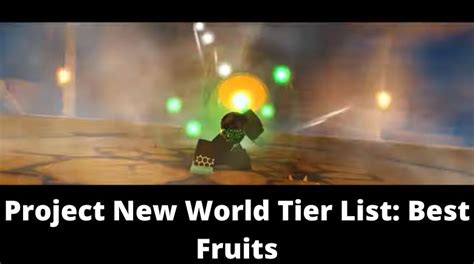 Project New World Fruit Tier List [December 2024] - MrGuider