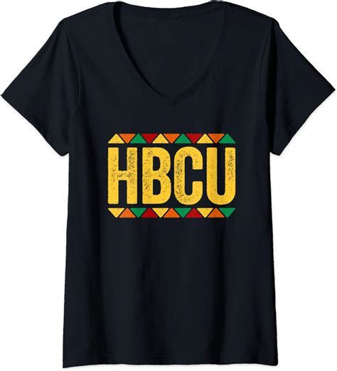 Amazon.com: Womens HBCU T-Shirt Historical Black College Alumni Gift V-Neck T-Shirt: Clothing