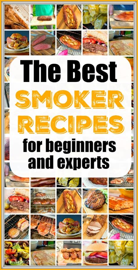 Best Smoker Recipes - Chicken, Beef, Pork, Pork