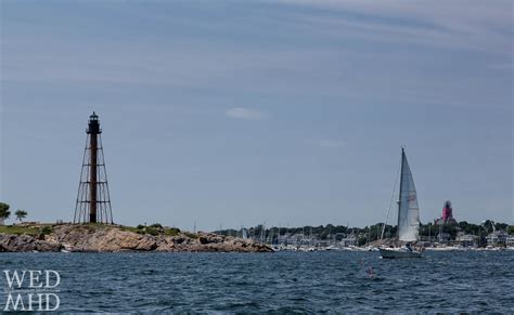 Sailing Out of Marblehead Harbor - Marblehead, MA