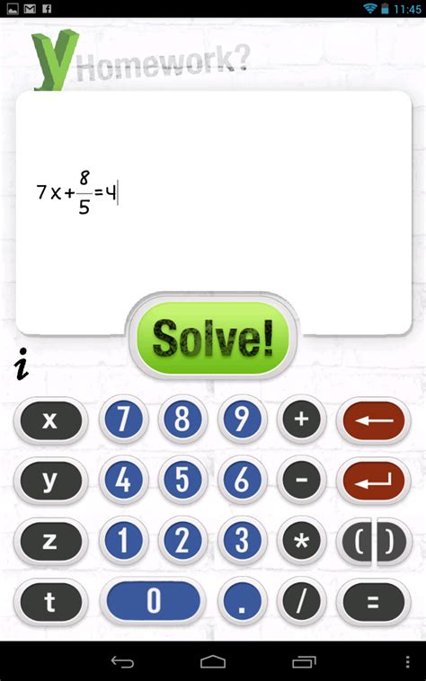 yHomework - Math Solver APK for Android - Download