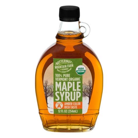 Save on Butternut Mountain Farm Organic 100% Pure Maple Syrup Order ...